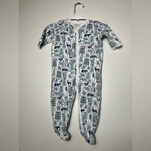 roller rabbit pajamas Baby 3-6 M Snap Button 100% Pima Cotton Lightweight